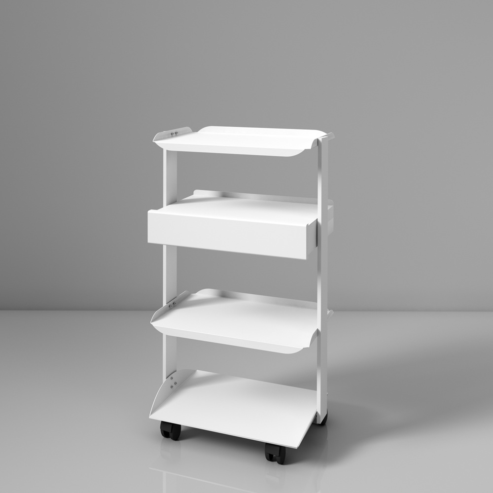 سرویتور 3 طبقه فلزی کشودار متوسط SR 324